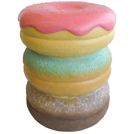 Amazon.co.jp: インテリアチェア イースね ドーナツ ピンク（椅子）お