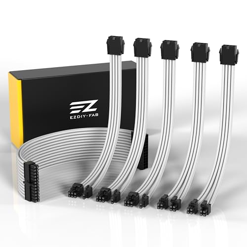 自作用 PCケース、電源、ケーブル、ファンのセット Amazon | EZDIY-FAB