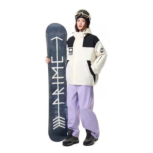 EASLADY] スキーウェア 上下セット メンズ レディース 防水8000mm