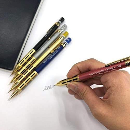 Amazon.co.jp: ぺんてる グラフギア1000 ゴールドクリップ シャープ