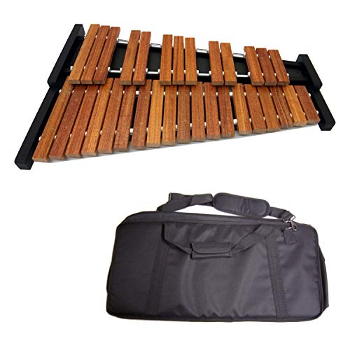 Amazon | ソフトケース付き 全音 卓上木琴 シロフォン ZX32BK（ZX-32BK