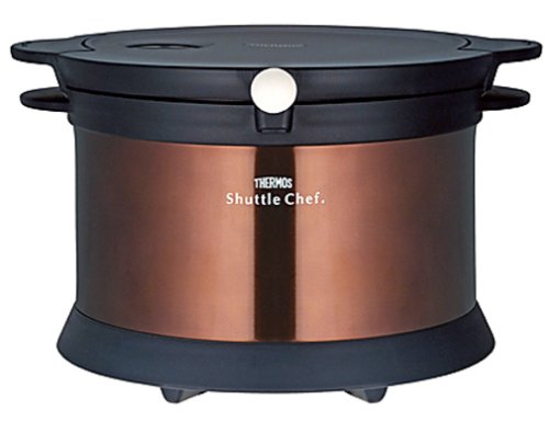 Amazon｜THERMOS 真空保温調理器 シャトルシェフ 3.2L クリアブラウン
