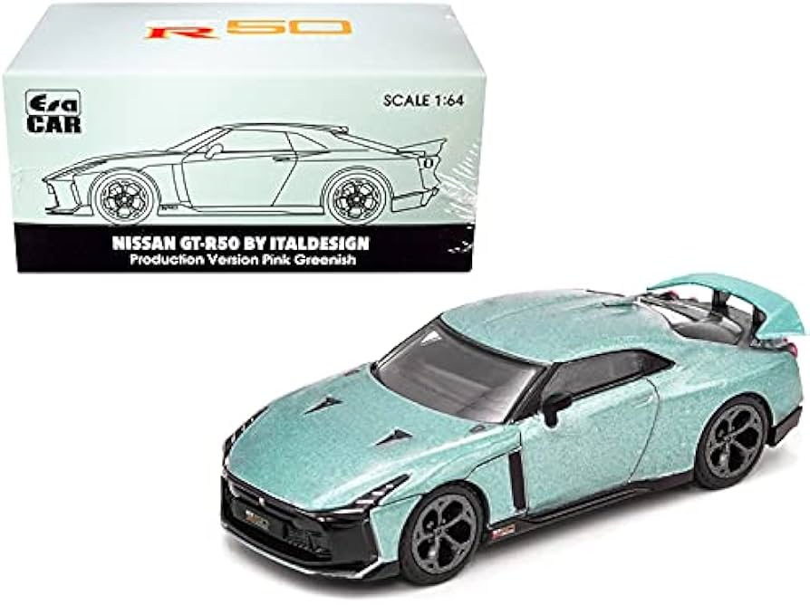 Amazon | Era Car 1/64 日産 GT-R50 イタルデザイン ライトグリーン
