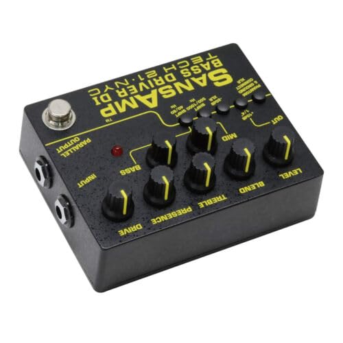 Amazon.com: Tech 21 SansAmp Bass Driver DI V2 : Musical Instruments