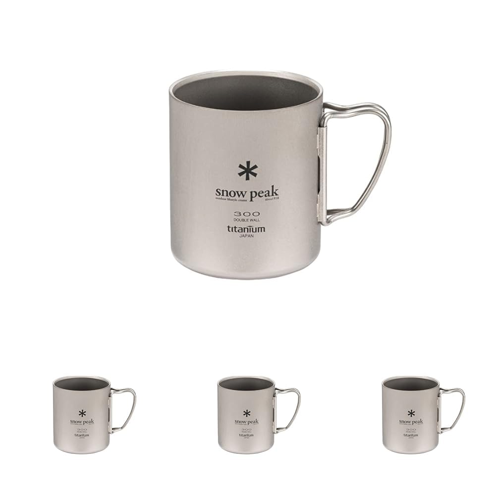 Amazon | Snow Peak(スノーピーク) (snow peak) チタンダブルマグ 300