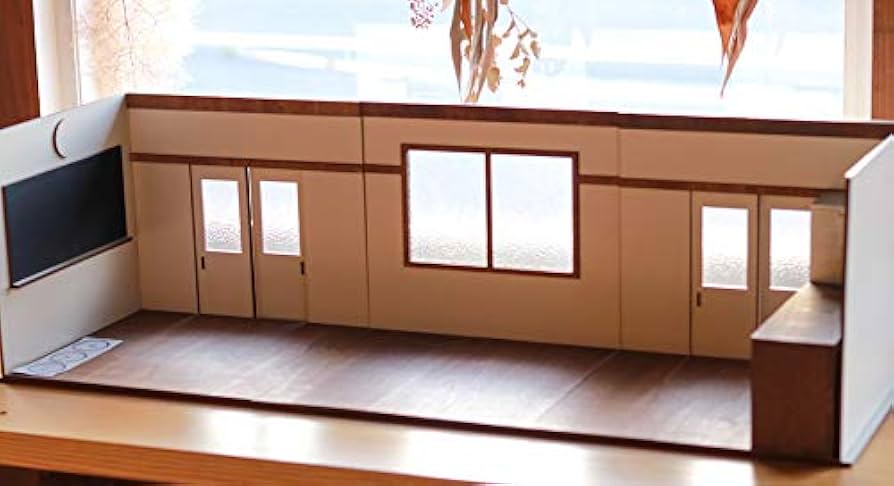 Amazon | 1/10スケールドールハウス教室 3点セット 在庫パーツセール