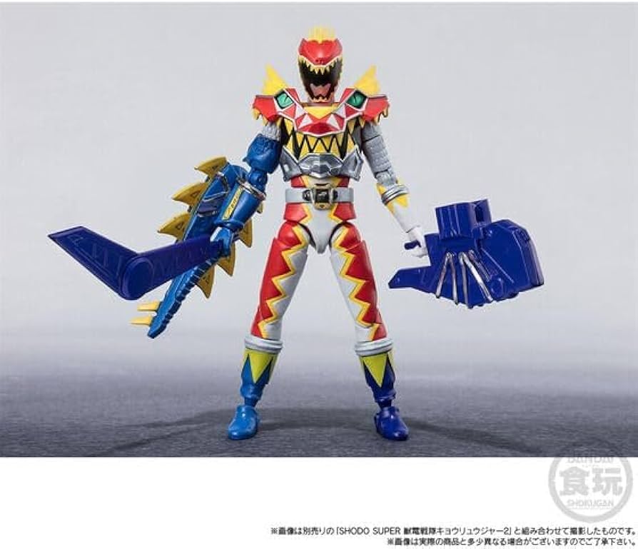 Amazon.co.jp: SHODO SUPER 獣電戦隊キョウリュウジャー3 フィギュア