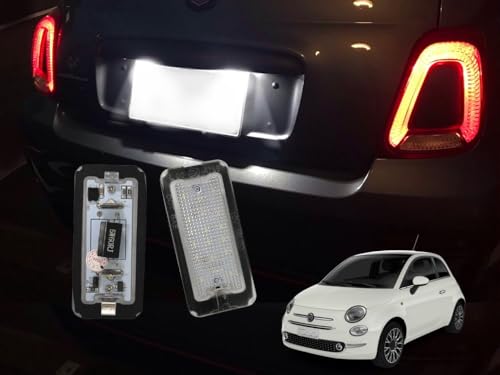 まっちさんFIAT500 アバルトLEDライセンスバルブ まっちさんFIAT500