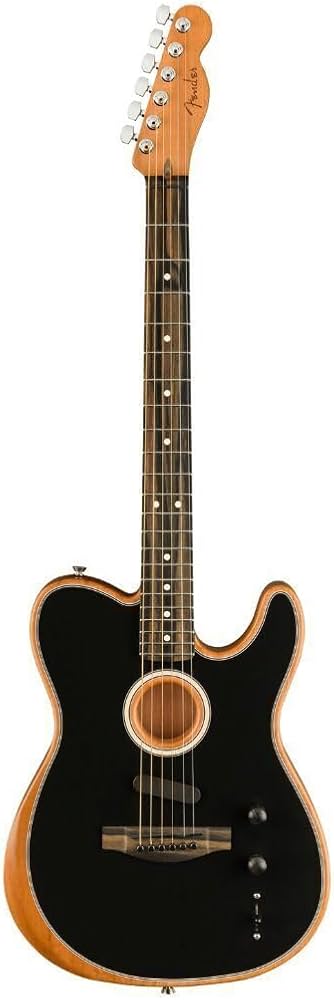 Amazon.com: Fender American Acoustasonic Telecaster Acoustic