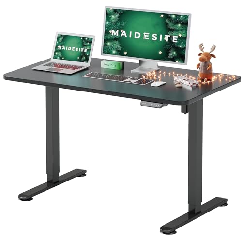 Amazon | Maidesite 電動昇降デスク パソコンデスク 昇降式デスク 100