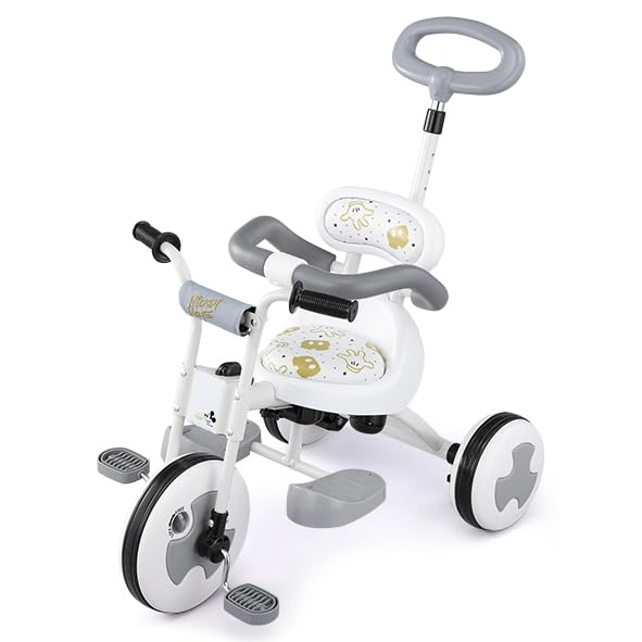 ides トイザらス限定ミッキーディズニー トライクピュア 三輪車ホワイト