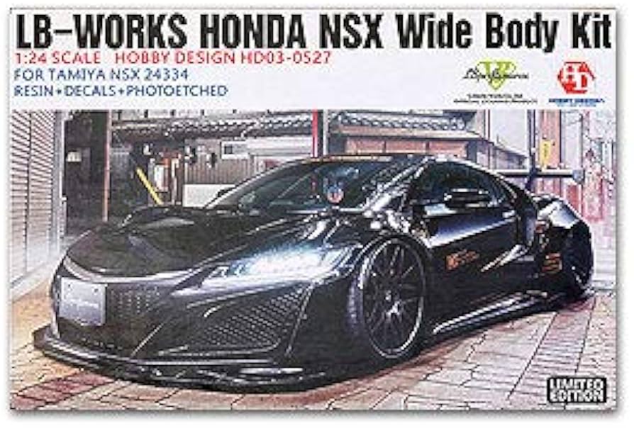 Amazon | 1/24 ホンダ LB-ワークス NSX ワイドボディ ディティール