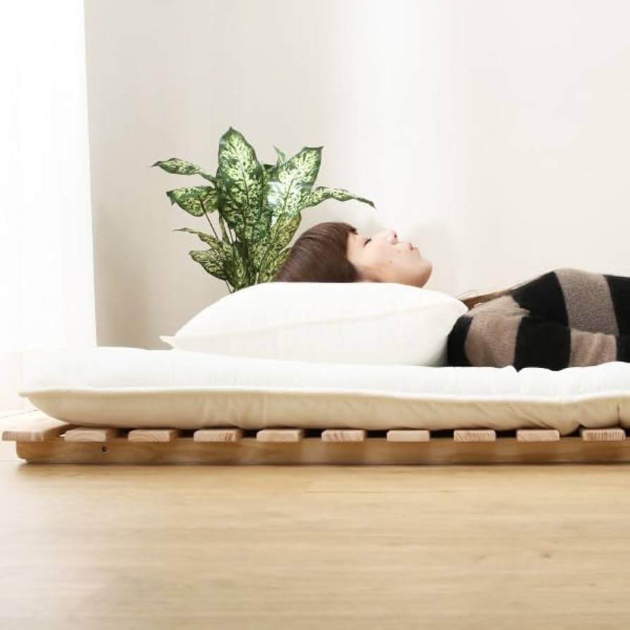 Amazon｜ニトリ(NITORI) シングル 2つ折りヒノキすのこベッド 5630187