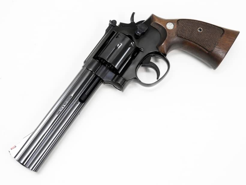 Amazon | [マルシン] S&W M586 .357マグナム 6インチ 木製グリップ W