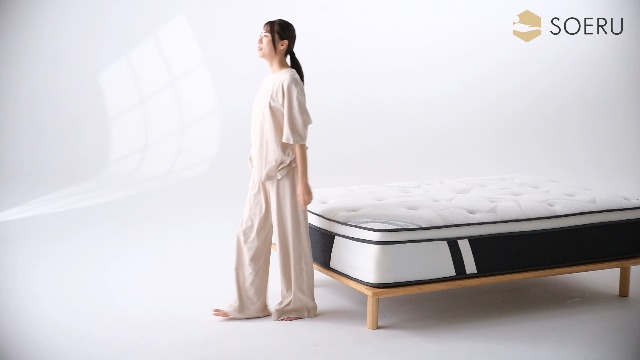 Amazon.co.jp: SOERU マットレス ダブル 極厚33cm ラテックス×低反発