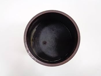 Amazon.co.jp: 池坊花器御玄猪唐銅薄端重量約3.7kg全高約24m全幅約22.5