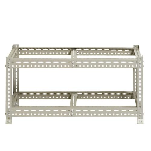 Amazon｜スチールラックのキタジマ ボード棚ﾌﾚｰﾑ 2段 幅90×奥行60×高さ