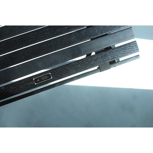 Amazon | [ANOBA] ブラック エディション ウッドロールトップテーブル