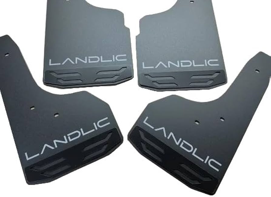 Amazon.co.jp: ランドリック(LANDLIC) マッドフラップ BLACK(ブラック