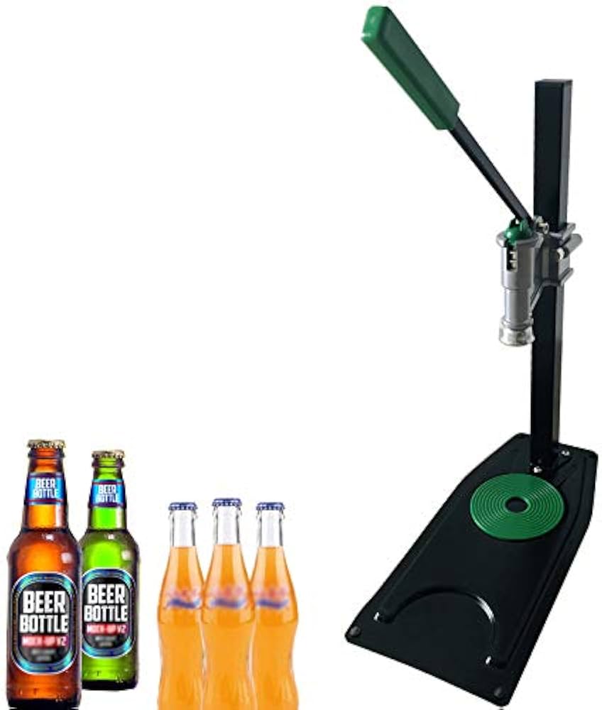 Amazon.co.jp: Aidour HM 打栓機 手押し式打栓機 王冠 ビール 瓶 蓋に