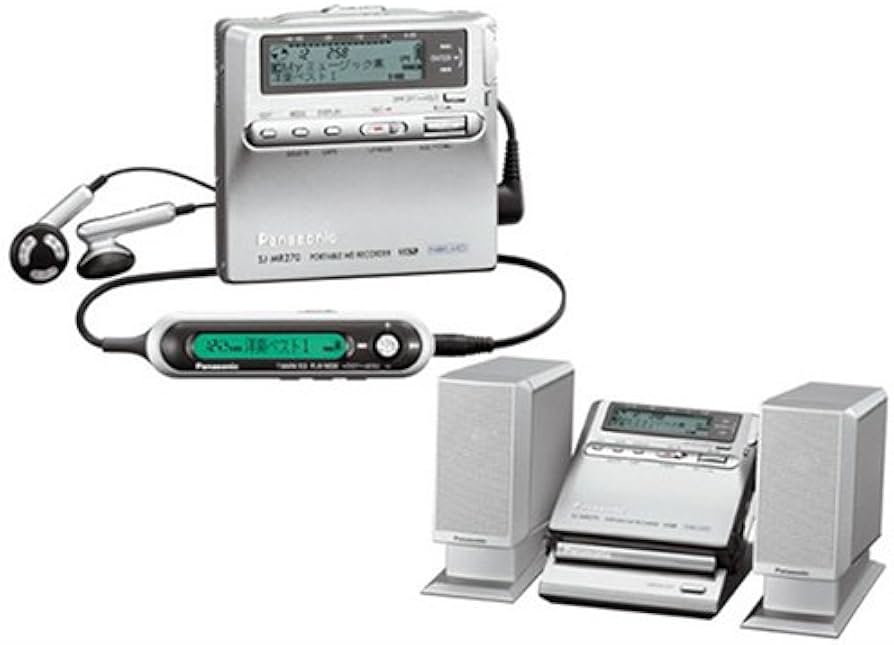 Amazon.co.jp: Panasonic SJ-MR270-S ポータブルMDプレーヤー シルバー