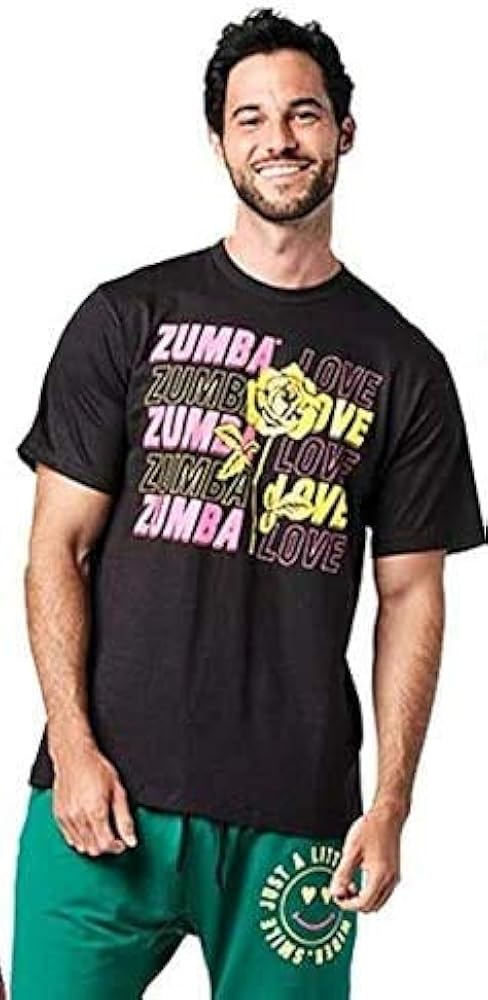 Amazon.co.jp: Zumba (ズンバ) Spread Zumba Love Tee T-Shirt Free