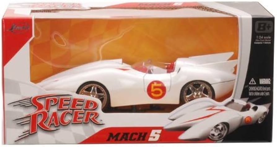 Amazon | Jada 1/24 scale SPEAD RACER MACH 5 スピードレーサー