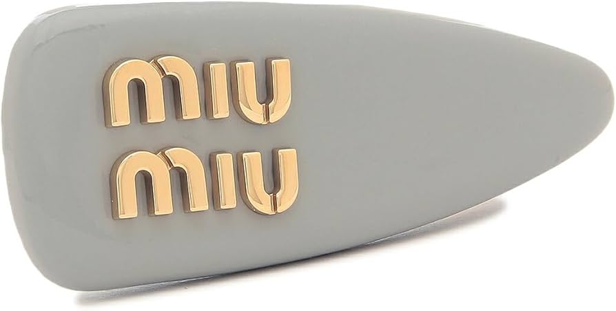 Amazon.co.jp: [ミュウミュウ]ヘアアクセサリー パテントレザーヘア