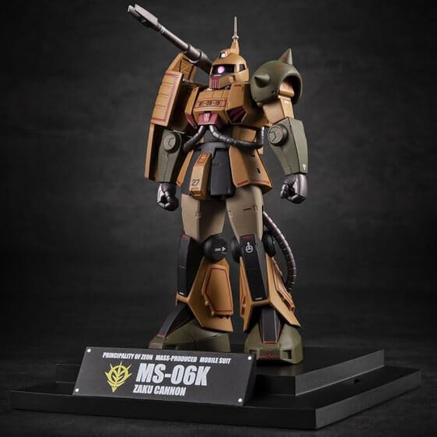 Amazon.co.jp: ROBOT魂 ＜SIDE MS＞ MS-06K ザク・キャノン ver