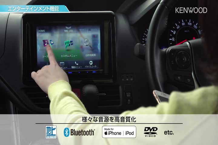 Amazon | ケンウッド カーナビ 彩速 7インチワイド MDV-S708W 専用