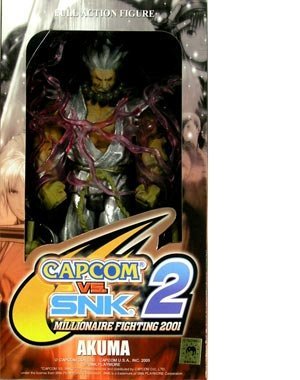 Amazon.com: Capcom vs. SNK 2 Series 2 Akuma Action Figure Silver