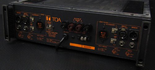 Amazon.co.jp: TOA 業務用パワーアンプ P150D: 家電＆カメラ