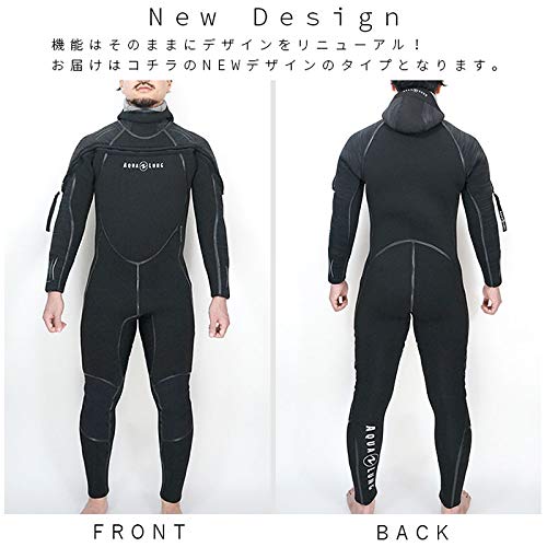 AQUA セミドライ フルスーツ L ブラック Amazon | ウェットスーツ