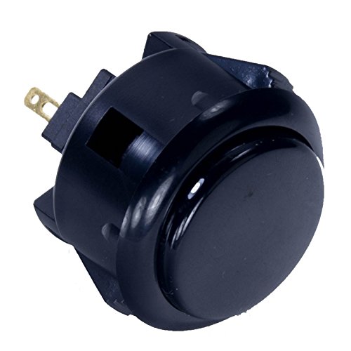 Amazon | 三和電子 ハメ込み式押しボタン30φ 黒 OBSF-30-K | 押し