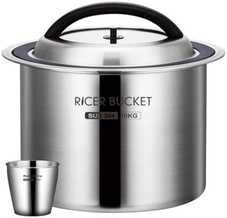 Amazon｜米びつ 米櫃 真空 米 保存容器 負圧シール KCZZ 米櫃 10kg