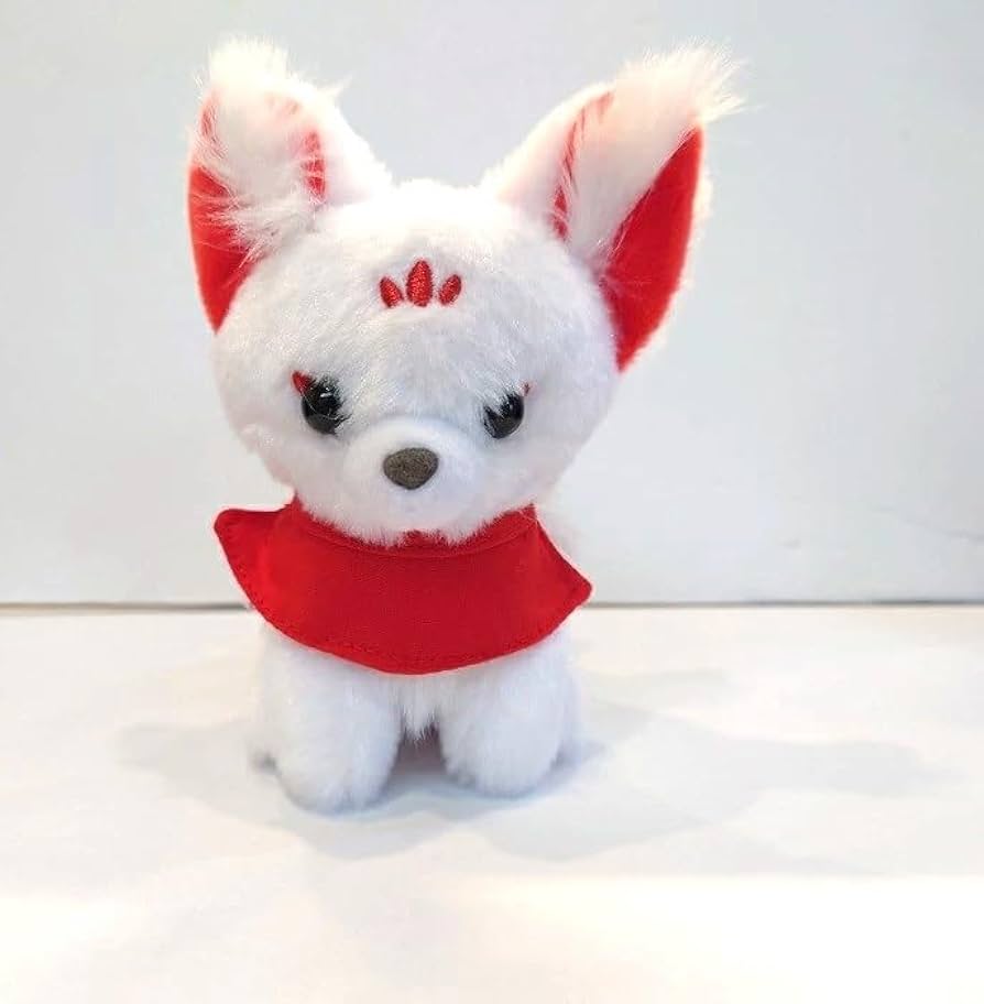 Amazon.co.jp: ちょコンとキツネ 白キツネ（伏見稲荷）S （ボール