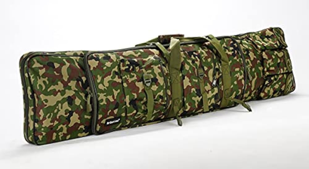 Amazon.co.jp: Broptical ダブル ソフト ガンケース 3ポケット