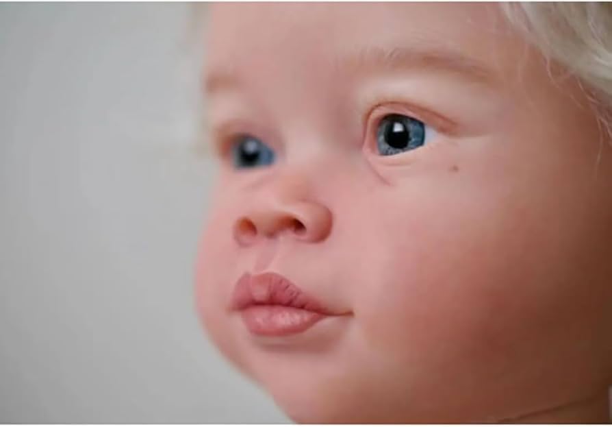 Amazon.co.jp: Meeler リボーンドール 80cm リアルで 知性を備えた白髪