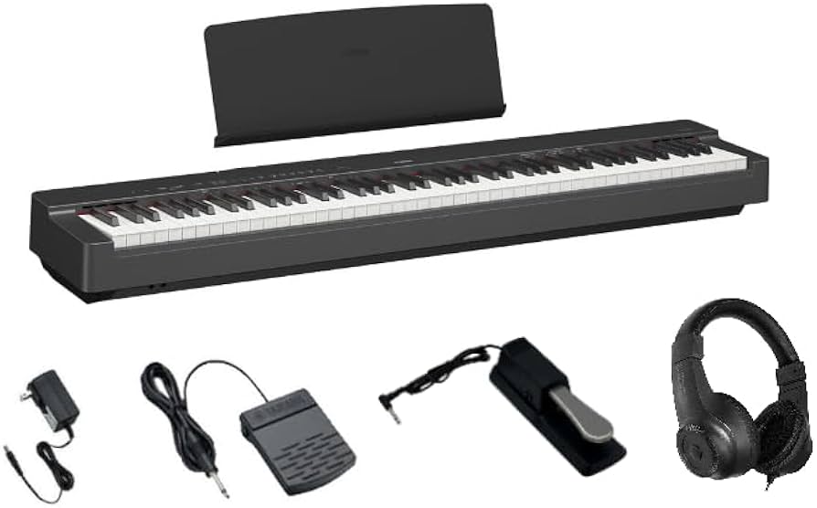 Amazon | 【ヘッドホン＆サスティンペダル付き】【P125α後継機種