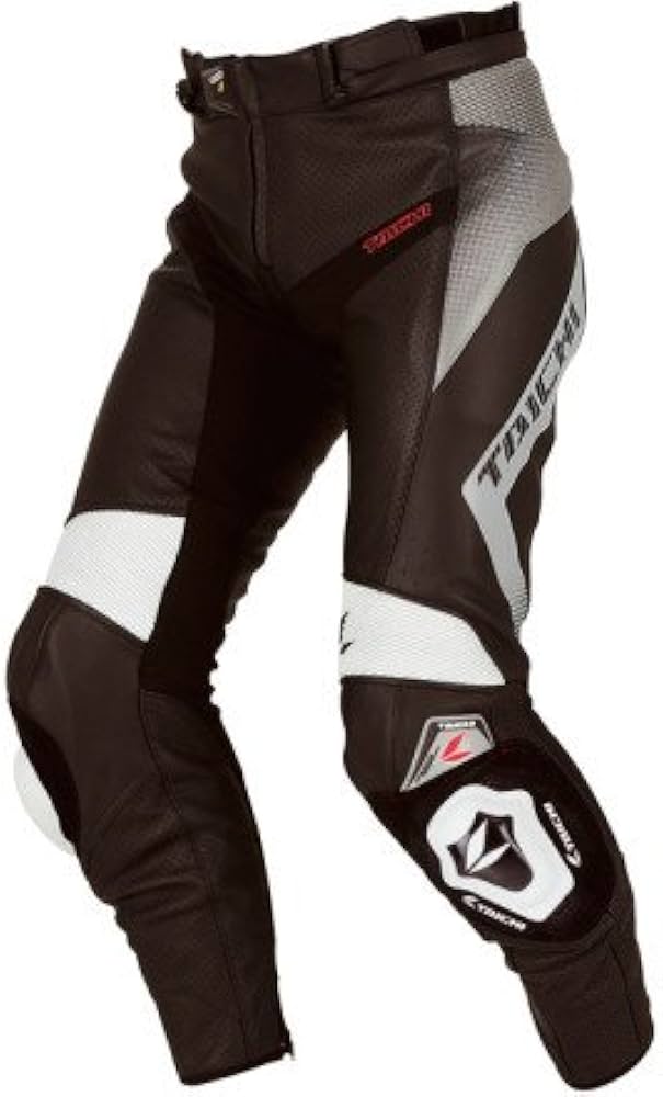 Amazon | RSタイチ(アールエスタイチ)バイクパンツ ブラック/レッド