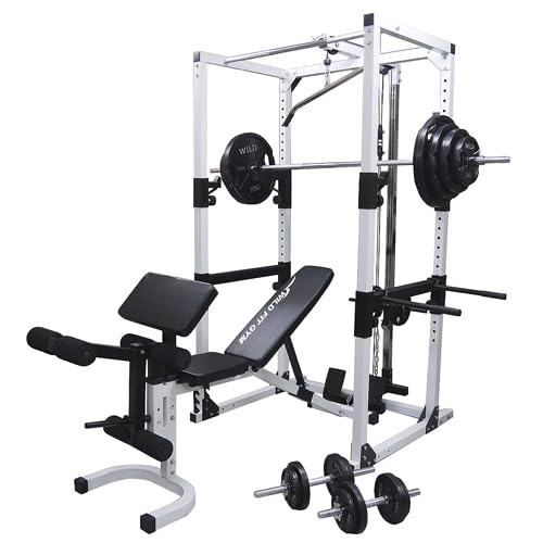 Amazon | [ WILD FIT ワイルドフィット ] パワーラック ジムセット 140