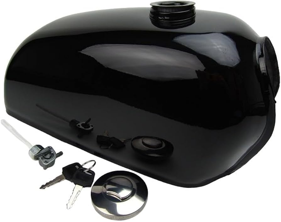 Amazon | ミニモト エイプ50/100 燃料タンク5.5L (ブラック) | タンク