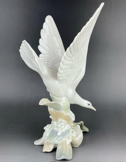 Amazon.co.jp: LLRADRO リヤドロ キジバト 鳥 鳩 ハト フィギュリン