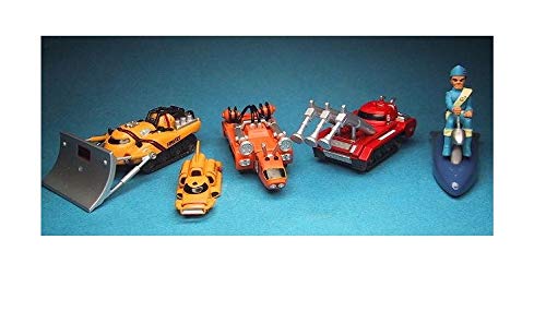 新世紀合金 サンダーバード 1号＆2号 キャラウィール 救助メカ1.と3