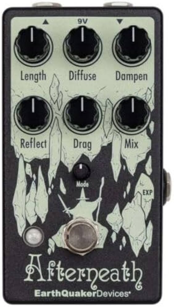 EarthQuaker Devices Afterneath V3 Reverb Pedal (ERQ AFTERNEATHV3