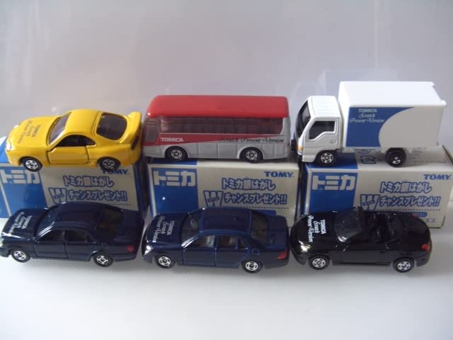 Amazon.co.jp: 非売品トミカ銀はがし全12種セット : おもちゃ