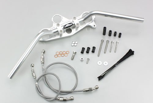 Amazon | ハリケーン(HURRICANE) バーハンドルキット シルバー 11-ZX