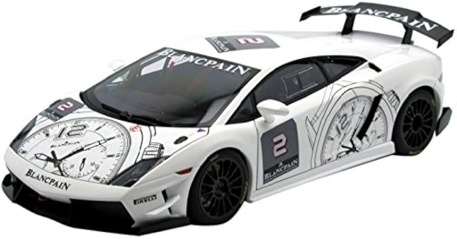 AUTOart Lamborghini Gallardo LP560-4 Trofeo Blancpain - White 2009
