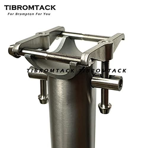 Amazon | ブロンプトン折りたたみ自転車用チタンバランスシートポスト