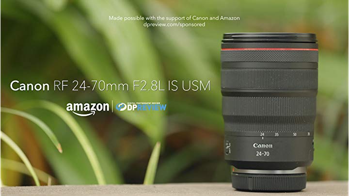 Amazon.com : Canon RF24-70mm F2.8 L is USM Lens, Standard Zoom